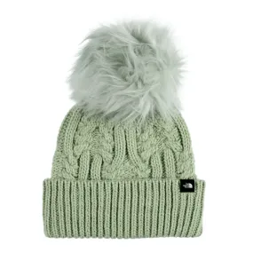 The North Face Misty Sage Oh Mega Fur Pom Beanie