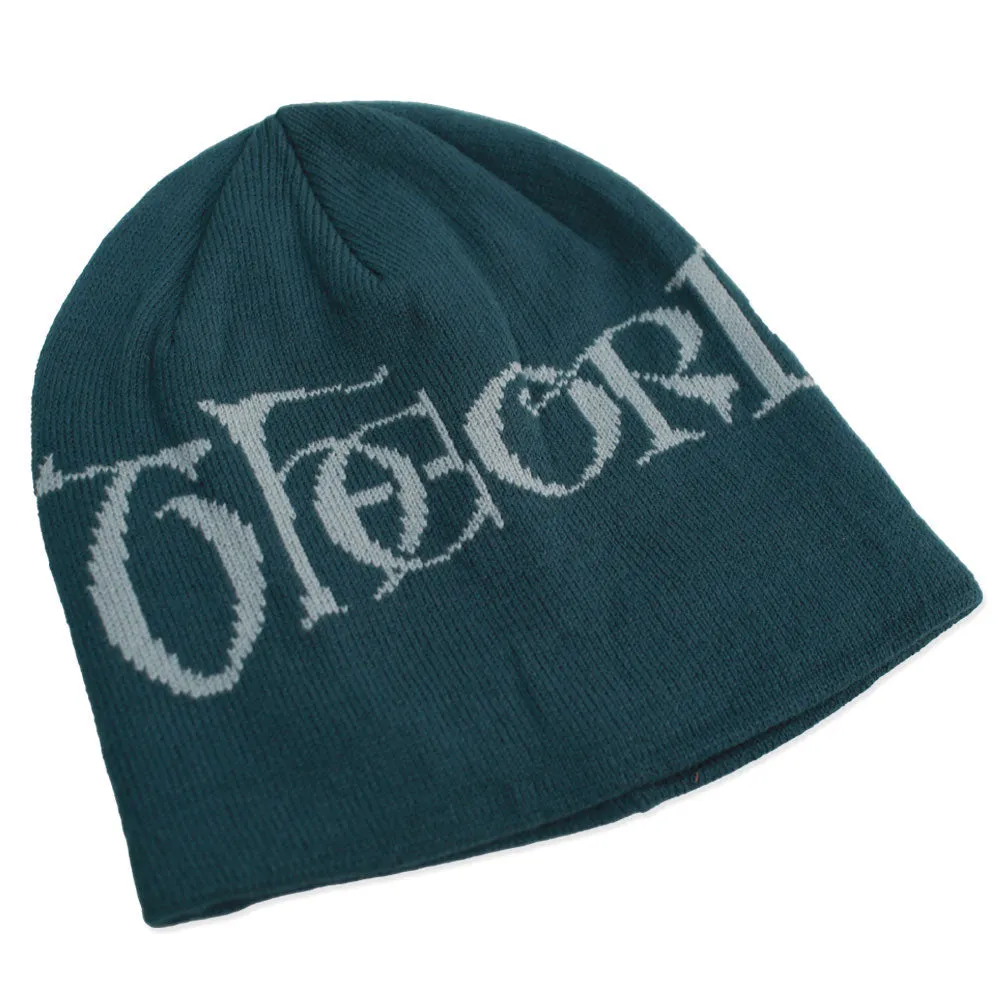 Theories Secretum Jaquard Knit Beanie Marine