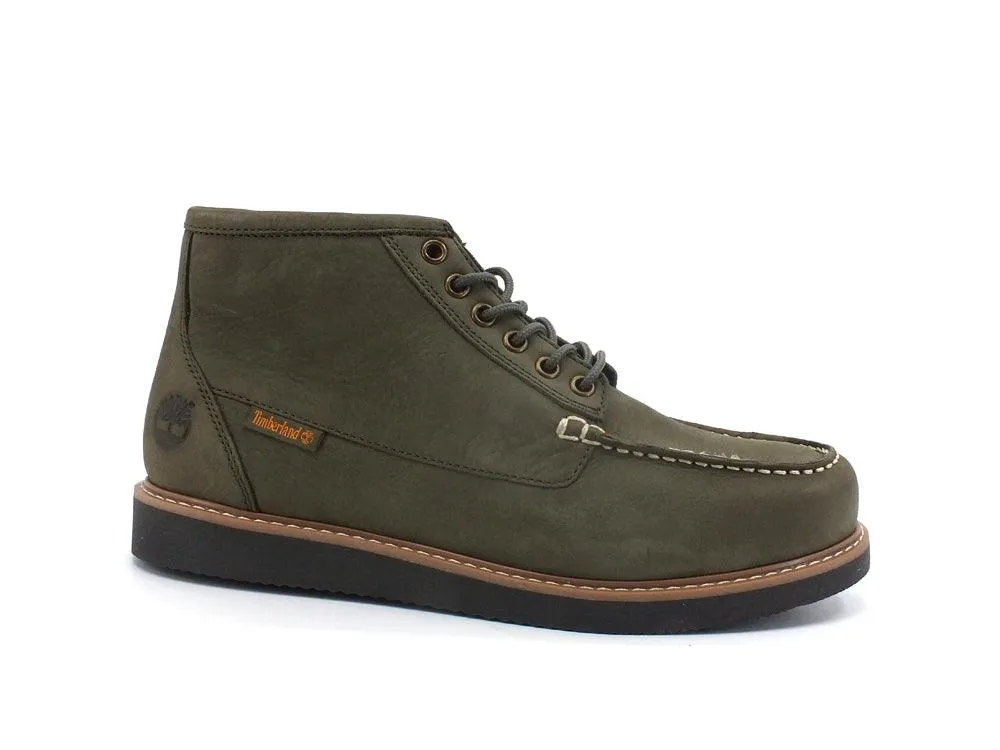 TIMBERLAND New Market II Stivaletto Nubuk Boot Dark Green TB0A2BSU