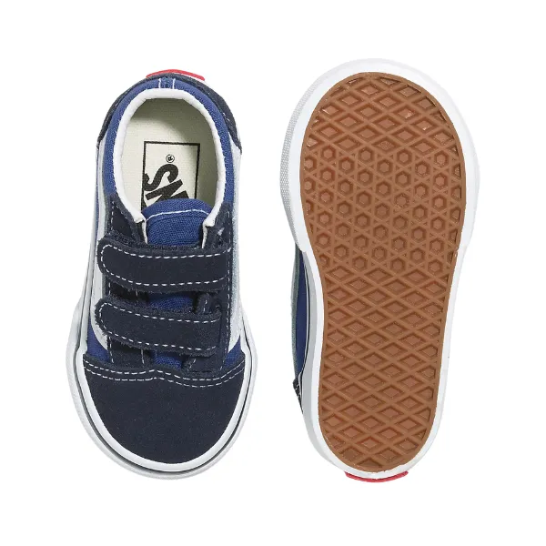 Vans Toddler Old Skool V Shoe - Navy