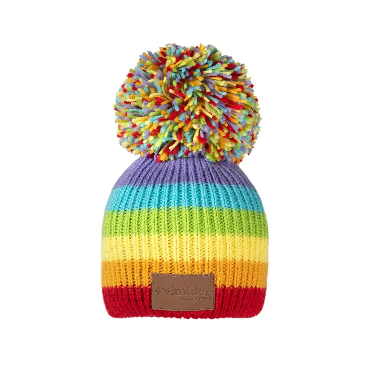 Waterproof Bobble Hat - Rainbow Warrior