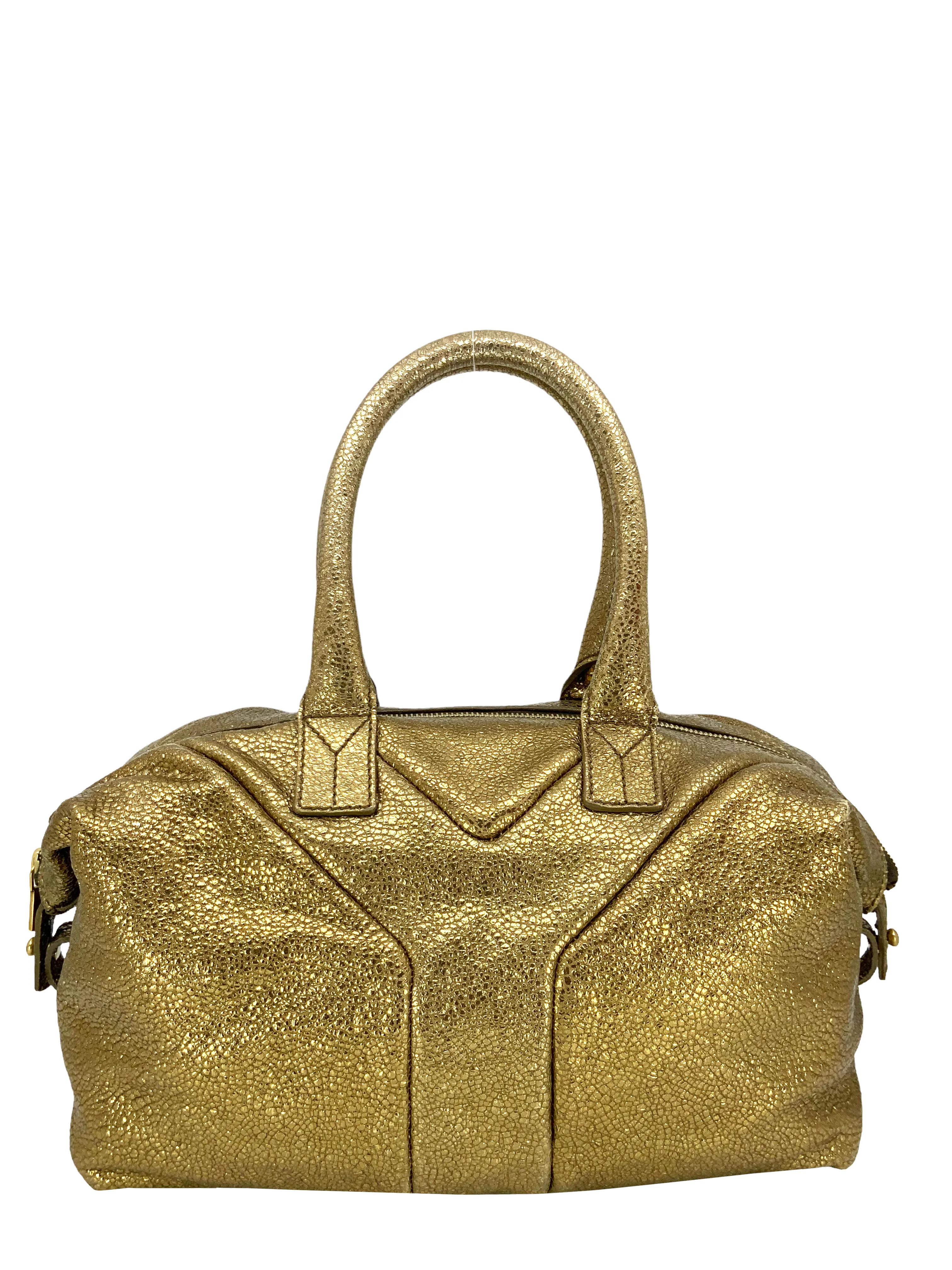 Yves Saint Laurent YSL Easy Y Calfskin Leather Satchel Bag